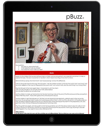 pBuzz Primary School resource